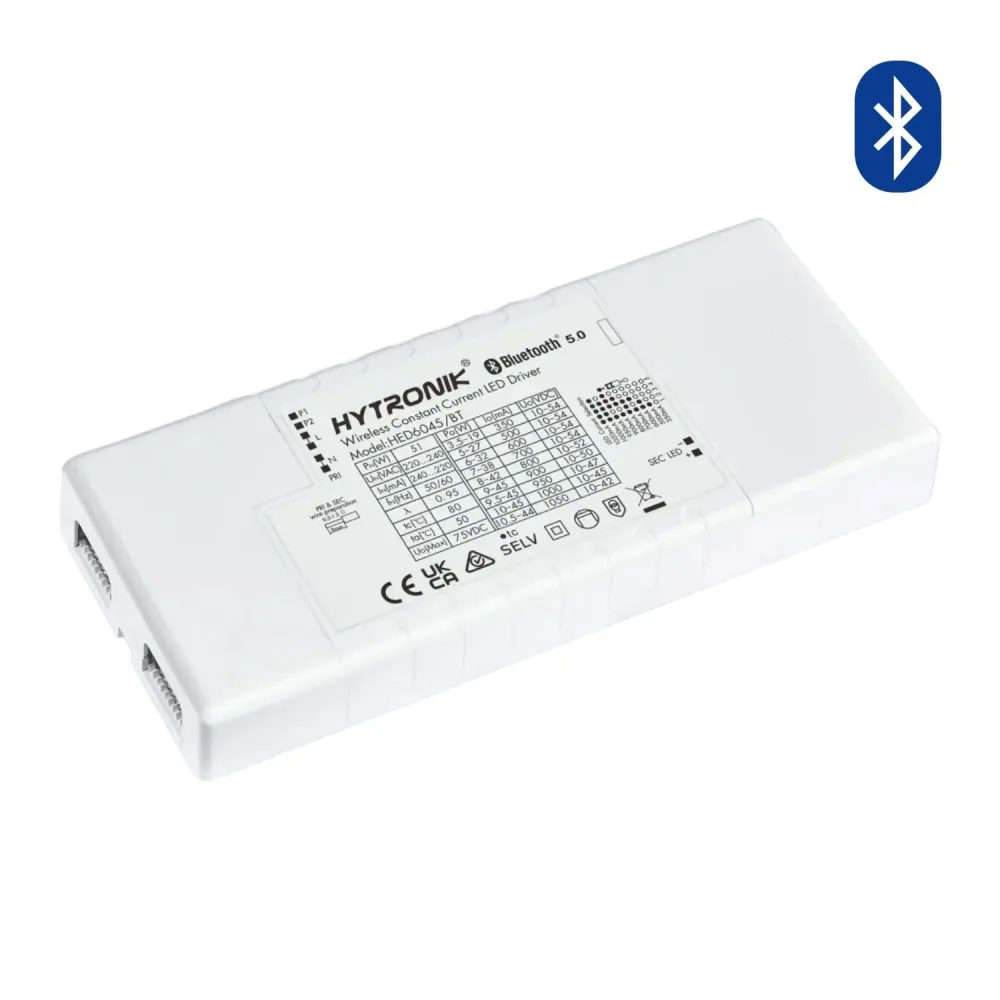 Dimmable Driver HYTRONIK 45W 350-1050mA SENSOR Bluetooth