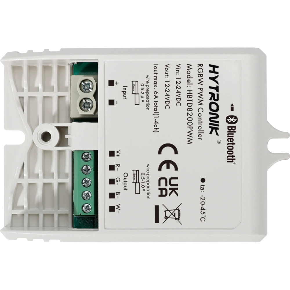 Empfänger 12/24VDC RGBW HYTRONIK SENSOR Bluetooth
