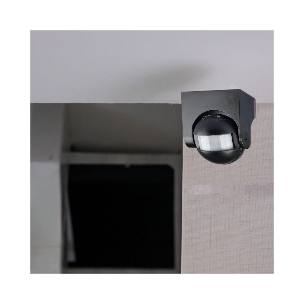 Détecteur de présence Infrarouge V-TAC Orientable START Noir VT-8003