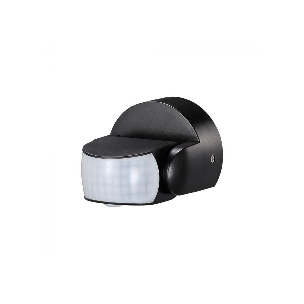 Détecteur de présence Infrarouge V-TAC Orientable IP65 START Noir VT-8093