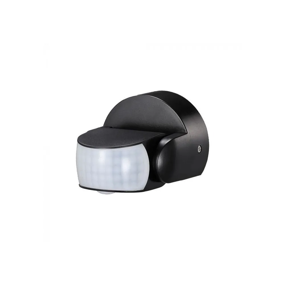 V-TAC Infrarot-Präsenzmelder Schwenkbar IP65 START Schwarz VT-8093
