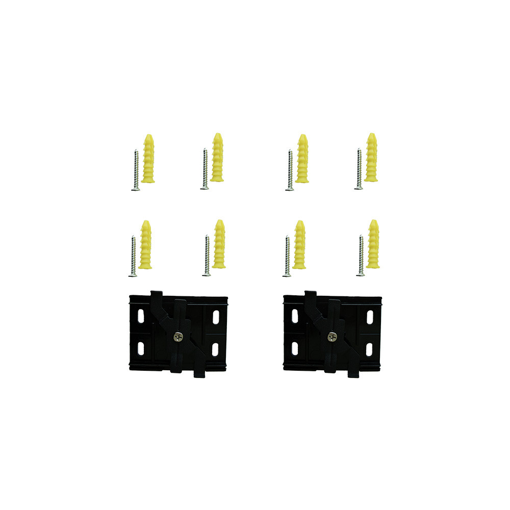 Opbouwkit voor LineLED CLAREO ADVANCE 3 Zwart