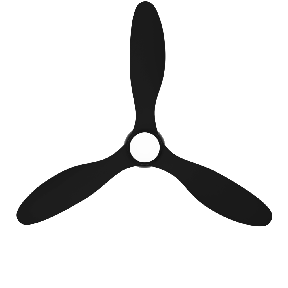 FreshLum CLAREO Ø130cm 48W RE2020 ADVANCE - Schwarze Basis