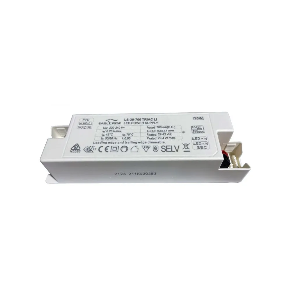 TRIAC Treiber EagleRise 700mA 30W Klemmenblock LS-30-700 TRIAC LI