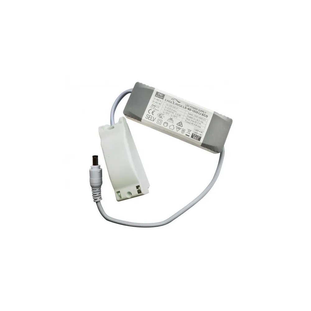 Driver ON/OFF Wiederaufsteckbar EagleRise 1050mA 40W Flicker-free LS-40-1050 LI