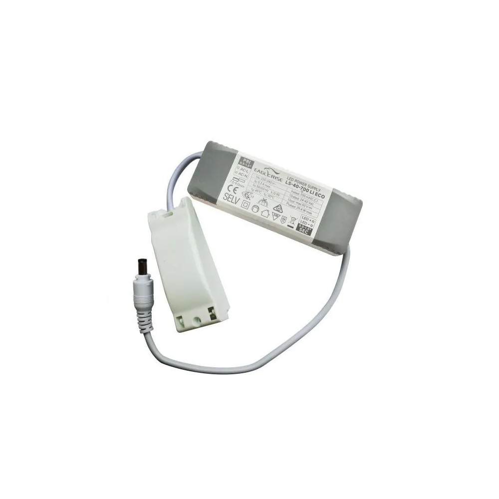 Driver ON/OFF Repiquable EagleRise 700mA 40W Flicker Free LS-40-700 LI