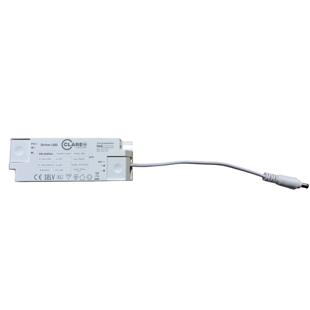 Driver High Efficiency CLAREO ON/OFF 700mA 30W Flicker free