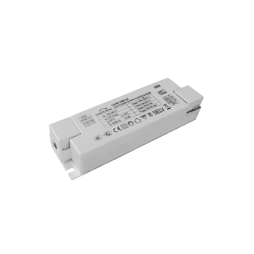 Driver ON/OFF EagleRise 1400mA 60W Klemmenleiste LS-60-1400 LI2