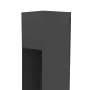 Borne Extérieure Asymétrique CLAREO 60cm 24W DESIGN
