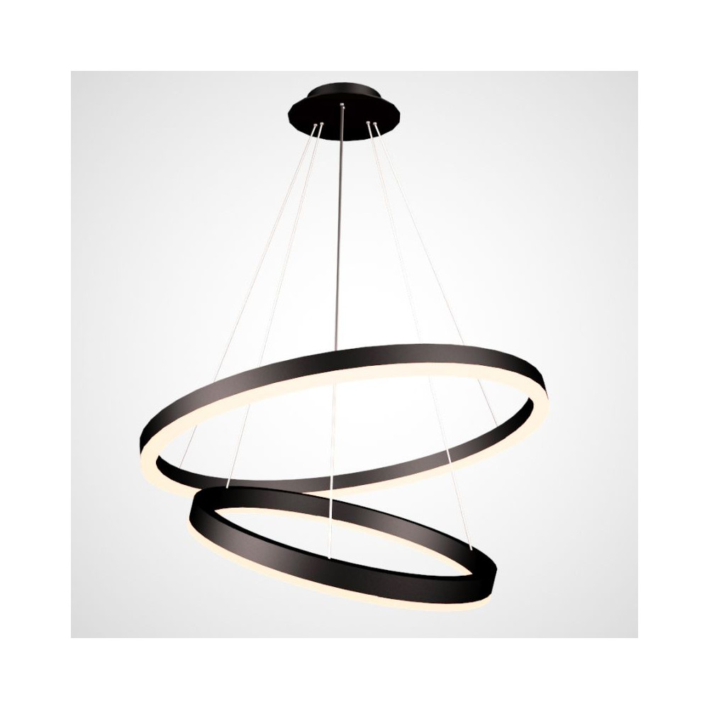 Hanglamp ZAMBELIS D600 60W DESIGN Mat Zwart 1616