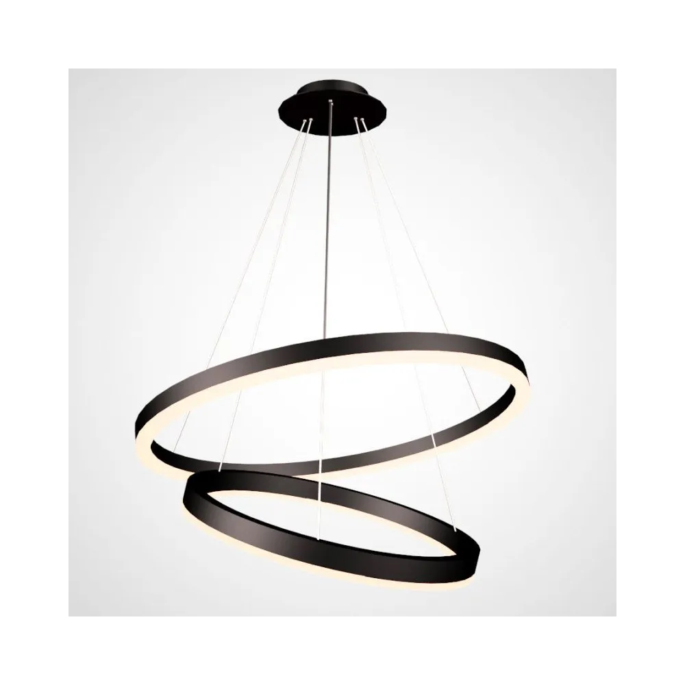 Hanglamp ZAMBELIS D600 60W DESIGN Mat Zwart 1616
