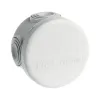 Lot de 5 Boîtes de dérivation étanches IP55 rondes diamètre 60x40mm 960° EUR'OHM 50001