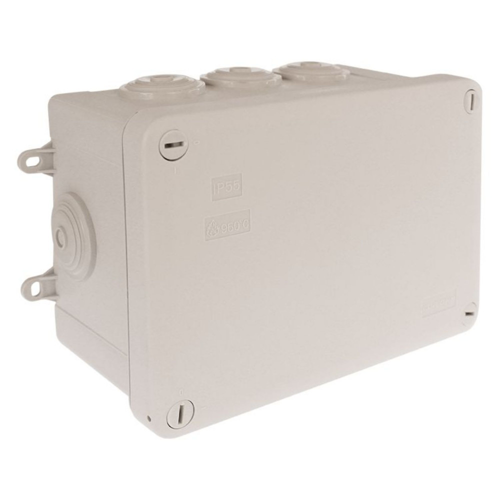 Waterproof junction box IP55 155x110x80mm EUR'OHM 50036