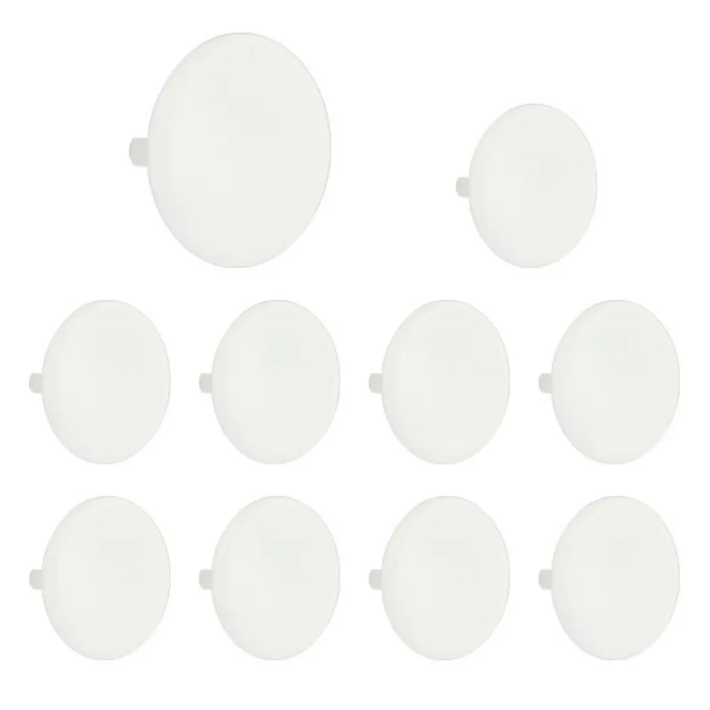 Set van 10 EUROHM 52301 clipdeksels met diameter 80 mm