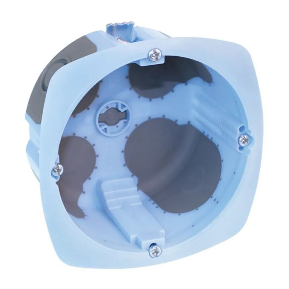 Boite d'encastrement AIR'metic étanche à l'air 1 poste 85x40mm à griffes EUR'OHM 52070