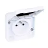 2P+T Recessed Socket OXXO IP55 White EUR'OHM 60898