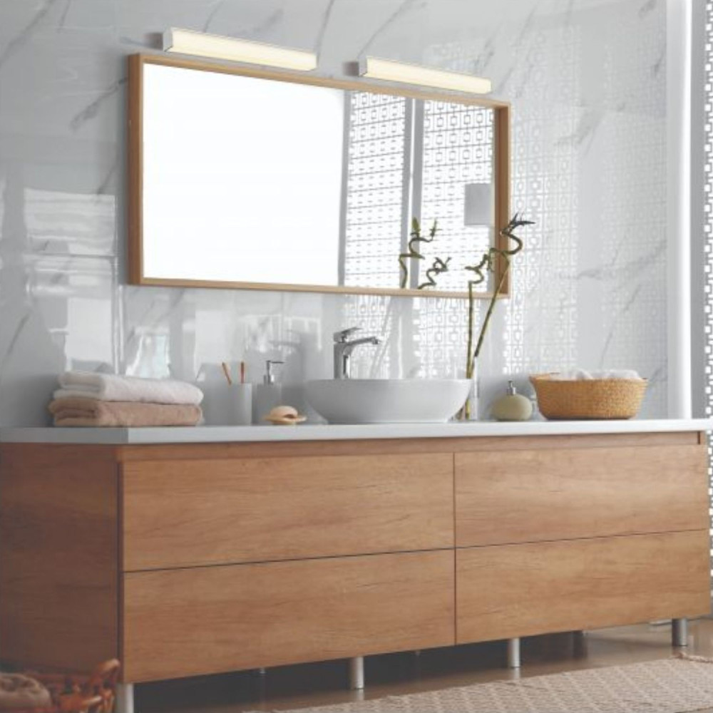 Applique Salle de Bain ZAMBELIS 16W IP44 DESIGN Chrome 20150