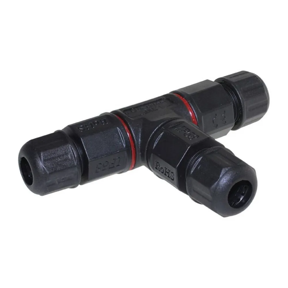 T-Verbinder Wasserdichte Kabelverschraubung Durchmesser 7-10mm (0.75-1.5mm²) IP68 EUR'OHM 70021