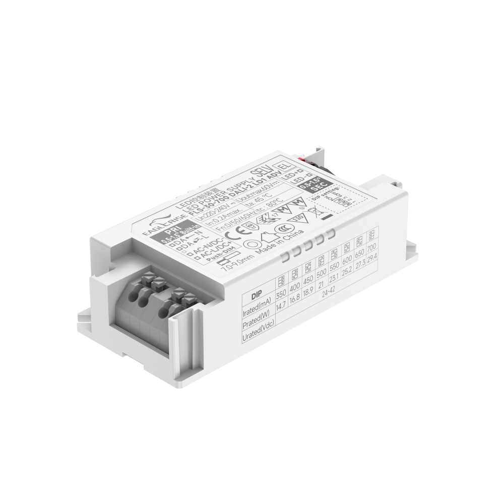 Driver High Efficiency DALI2 BP Eaglerise 350-700mA 30W Flicker free FLS-30-700 DALI-2 LD1 ADV