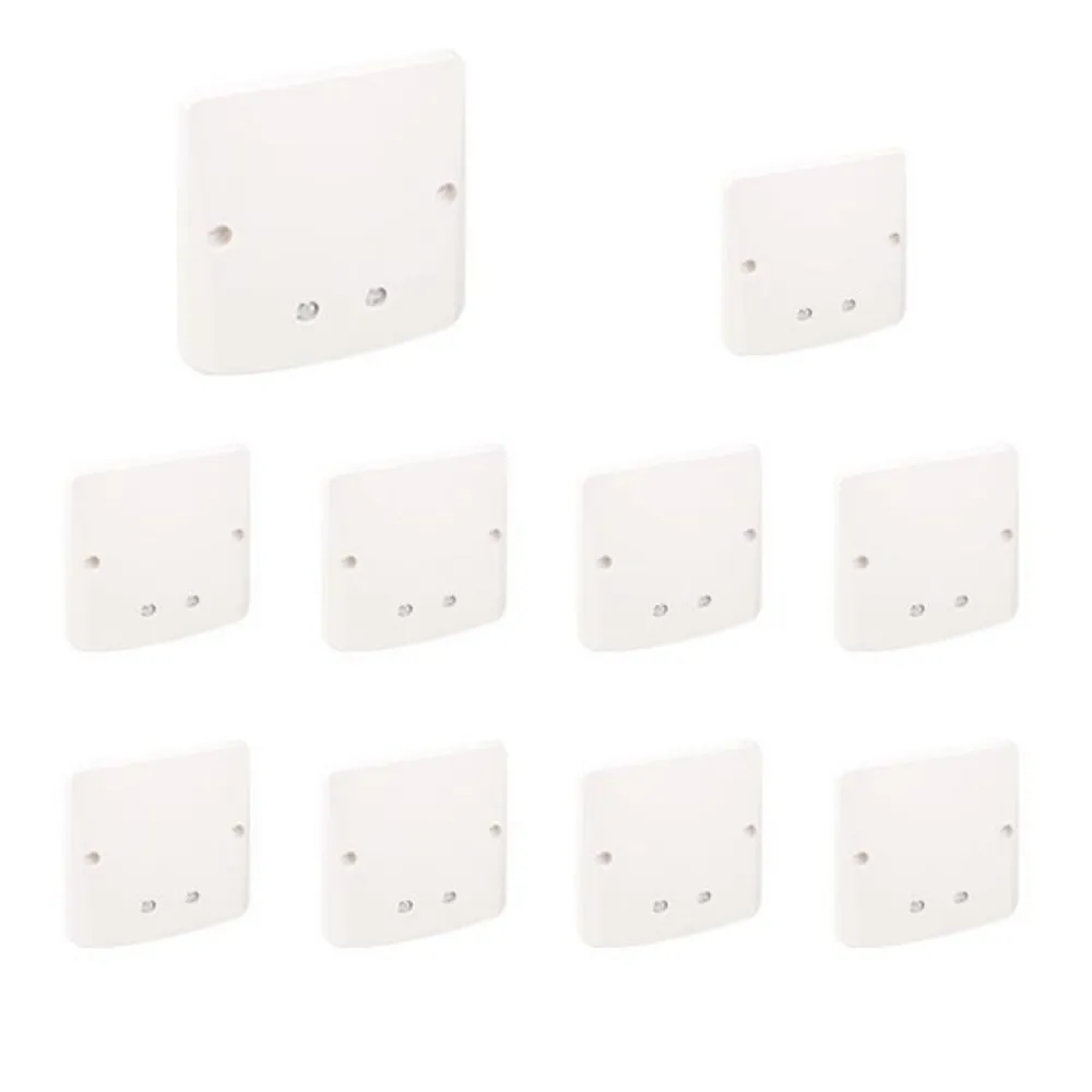 Lot de 10 Sorties de câble 10/20A à vis apparentes EUR'OHM 60091