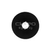 Alu-Kuppel Schwarz RAL 9005 und Reflektor Honiggelb RAL 1005 für Eclipse CLAREO DESIGN