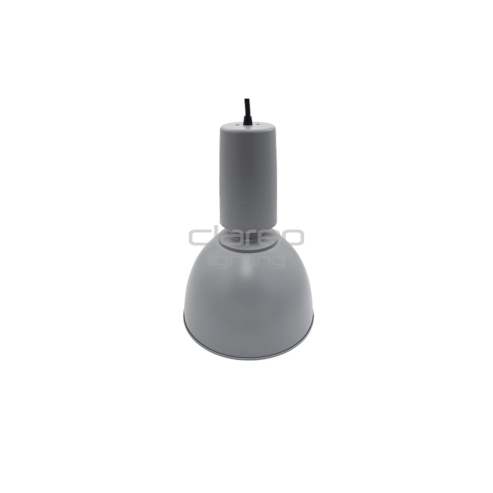 Alu Grijze Koepel RAL 7045 en Witte reflector RAL 9003 voor Eclipse CLAREO DESIGN