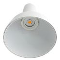 Coupole Alu Blanche RAL 9003 et réflecteur Blanc RAL 9003 pour Eclipse CLAREO DESIGN