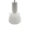 Alu Witte Koepel RAL 9003 en Zwarte reflector RAL 9005 voor Eclipse CLAREO DESIGN