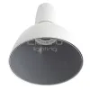 Alu Witte Koepel RAL 9003 en Grijze reflector RAL 7045 voor Eclipse CLAREO DESIGN