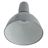 Alu Grijze Koepel RAL 7045 en Witte reflector RAL 9003 voor Eclipse CLAREO DESIGN