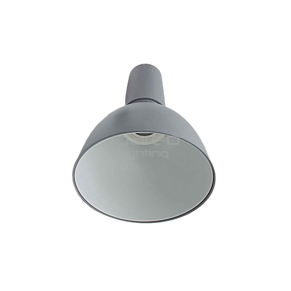 Grey Aluminum Dome RAL 7045 and White Reflector RAL 9003 for Eclipse CLAREO DESIGN