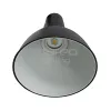 Alu Zwarte Koepel RAL 9005 en Witte reflector RAL 9003 voor Eclipse CLAREO DESIGN
