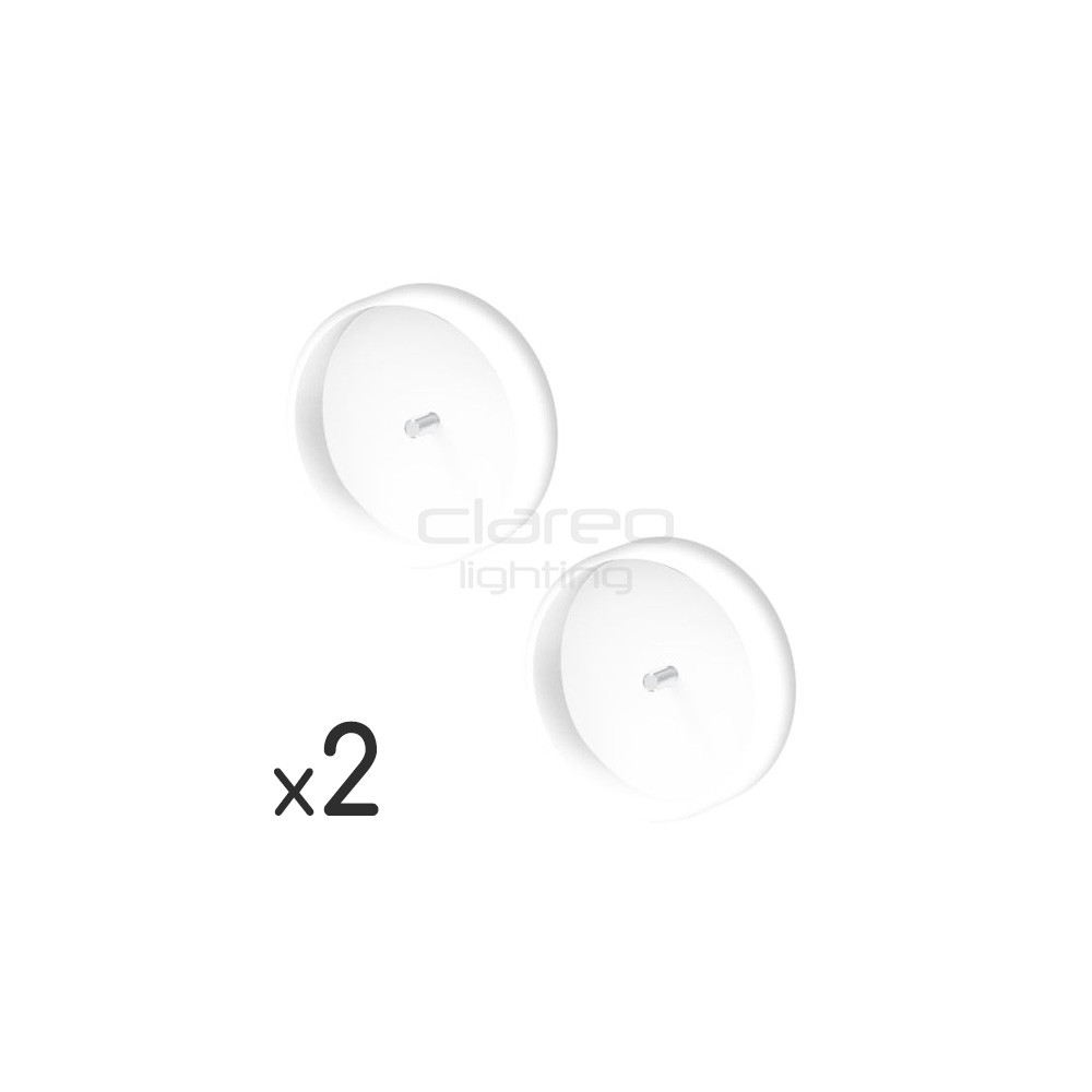 Capsules de finition interchangeables pour TubuLED 360 CLAREO DESIGN Pack 2