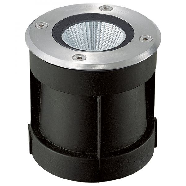 Encastré de sol Extérieur ZAMBELIS D100 6W IP67 DESIGN Métalisé
