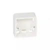 Opbouwframe Diepte 40mm Legrand Mosaic voor 2 Modules en Drager referentie 080251