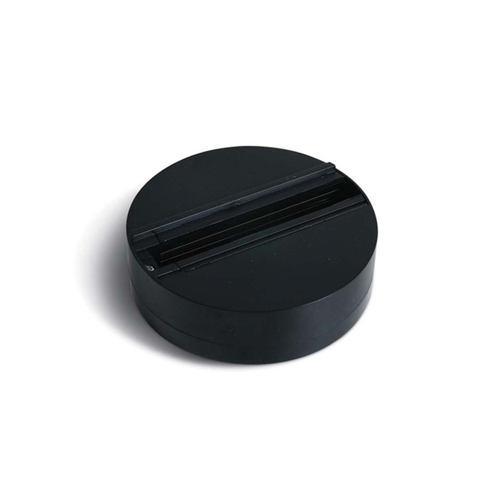 Opbouw Installatiebasis voor 3-Fase Rail ZAMBELIS D112 DESIGN Zwart