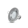 Coupelle Spot Orientable V-TAC GU10 START Argente VT-775