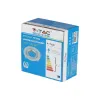 Coupelle Spot Orientable V-TAC GU10 START Argente VT-775
