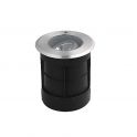 Encastré de Sol Extérieur Orientable ZAMBELIS D130 7W IP67 DESIGN inox