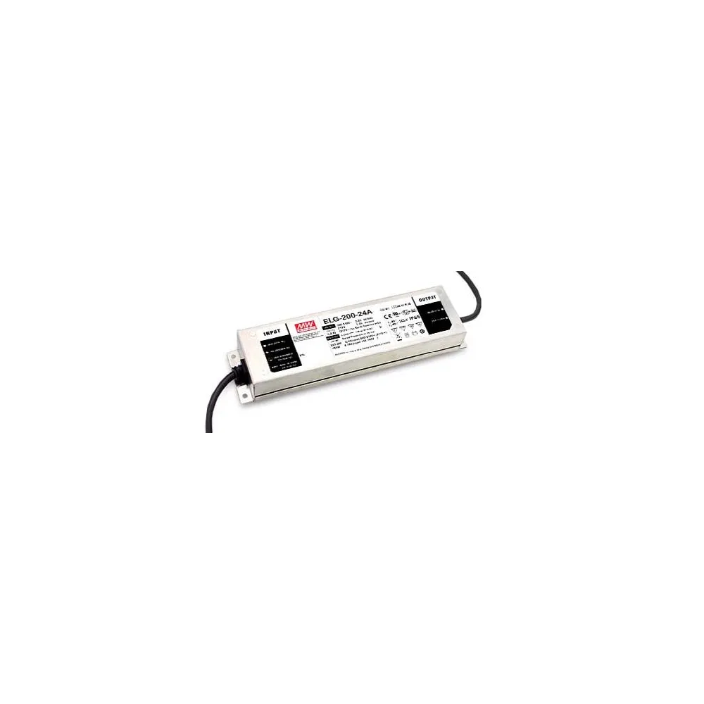 Driver DALI MeanWell 24VDC 200W IP67 - ELG-200-24DA