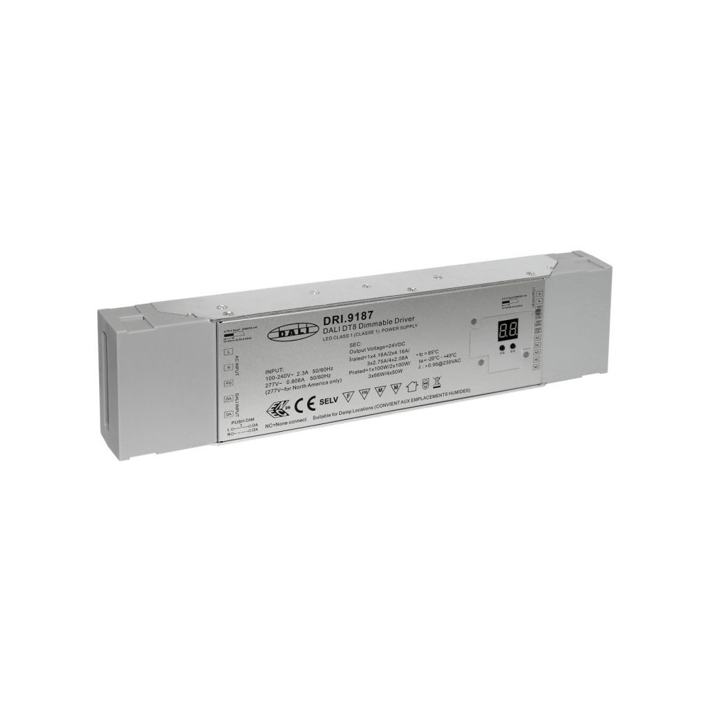 DALI DT8/BP CLAREO 4x24V 200W Driver