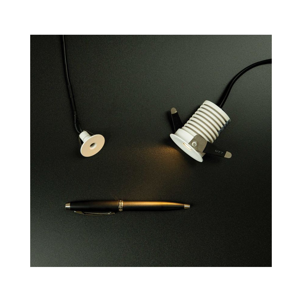 Downlight ZAMBELIS D12 2W IP44 DESIGN Sandweiß