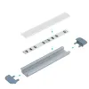 CLAREO 16x7 2m ADVANCE Inbouw Aluminium Profiel