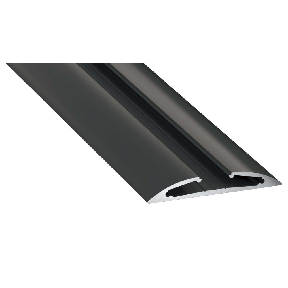 CLAREO Aluminium Opbouwprofiel 55x8 2m ADVANCE