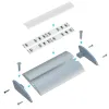 CLAREO Aufbau-Aluminiumprofil 55x8 2m ADVANCE