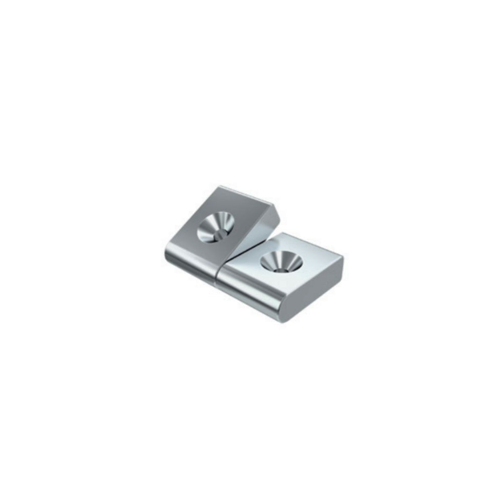 Bevestigingsscharnier voor Alu Opbouwprofiel - Pack 10
