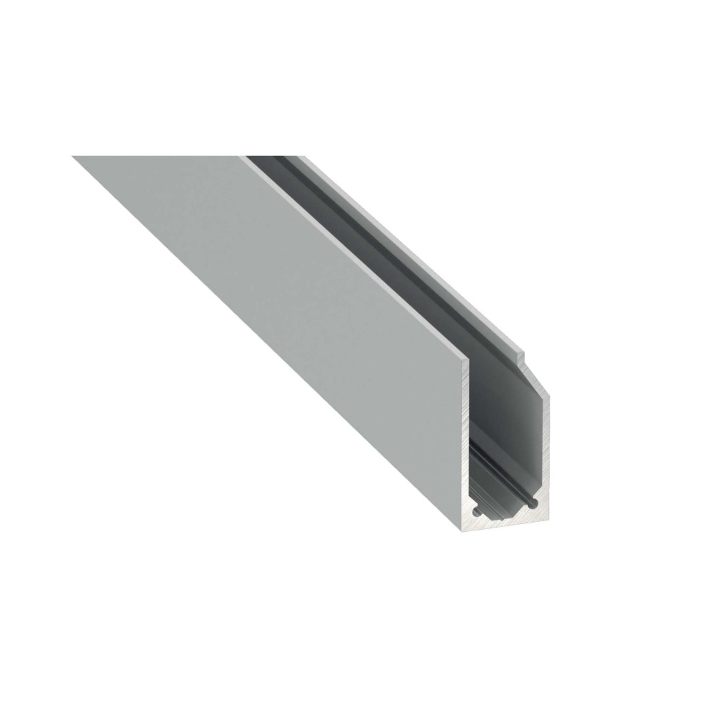 Aluminium profiel voor CLAREO glasplaat 33x17 2m ADVANCE