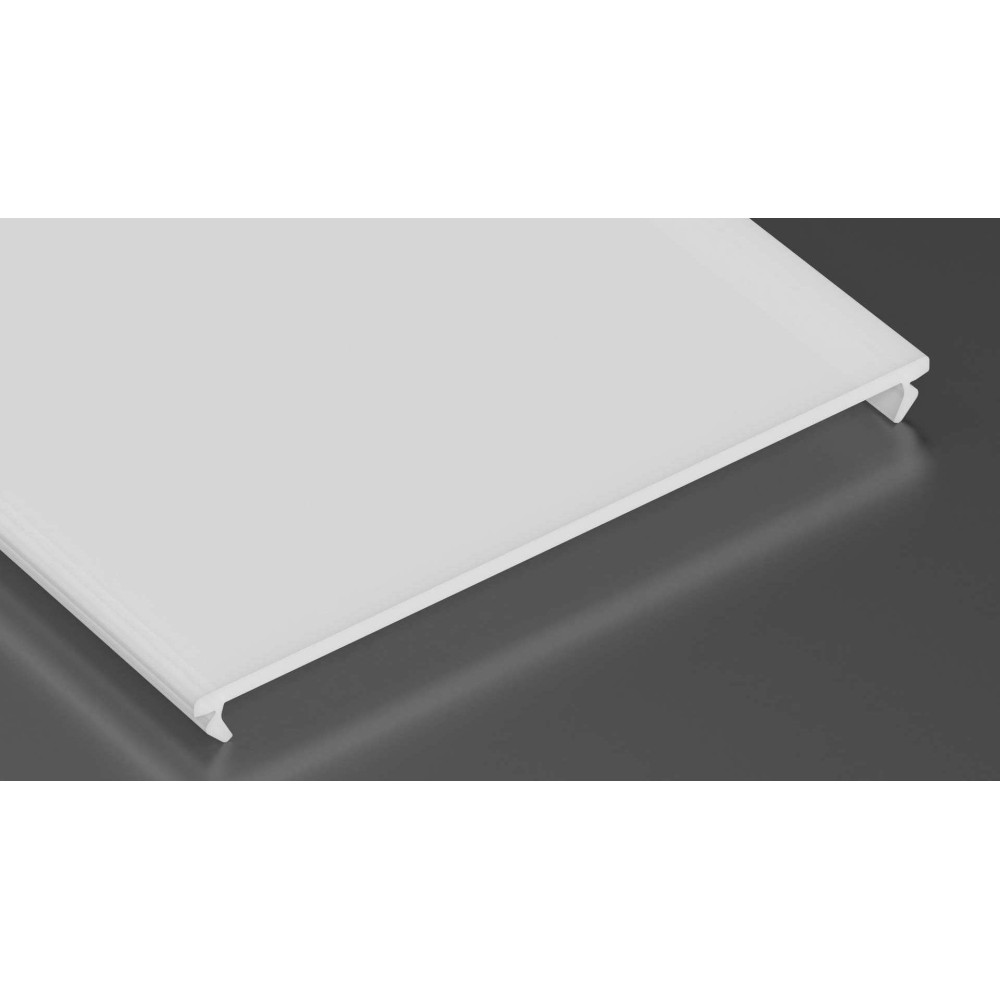 Diffuser voor Aluminium Profiel 89x46 en 88x44 2m