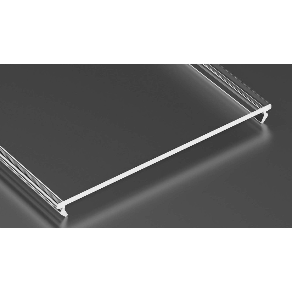 Diffuser voor Aluminium Profiel 89x46 en 88x44 2m