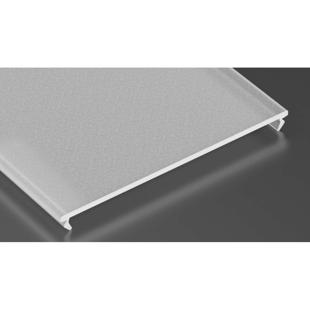Diffuser voor Aluminium Profiel 89x46 en 88x44 2m